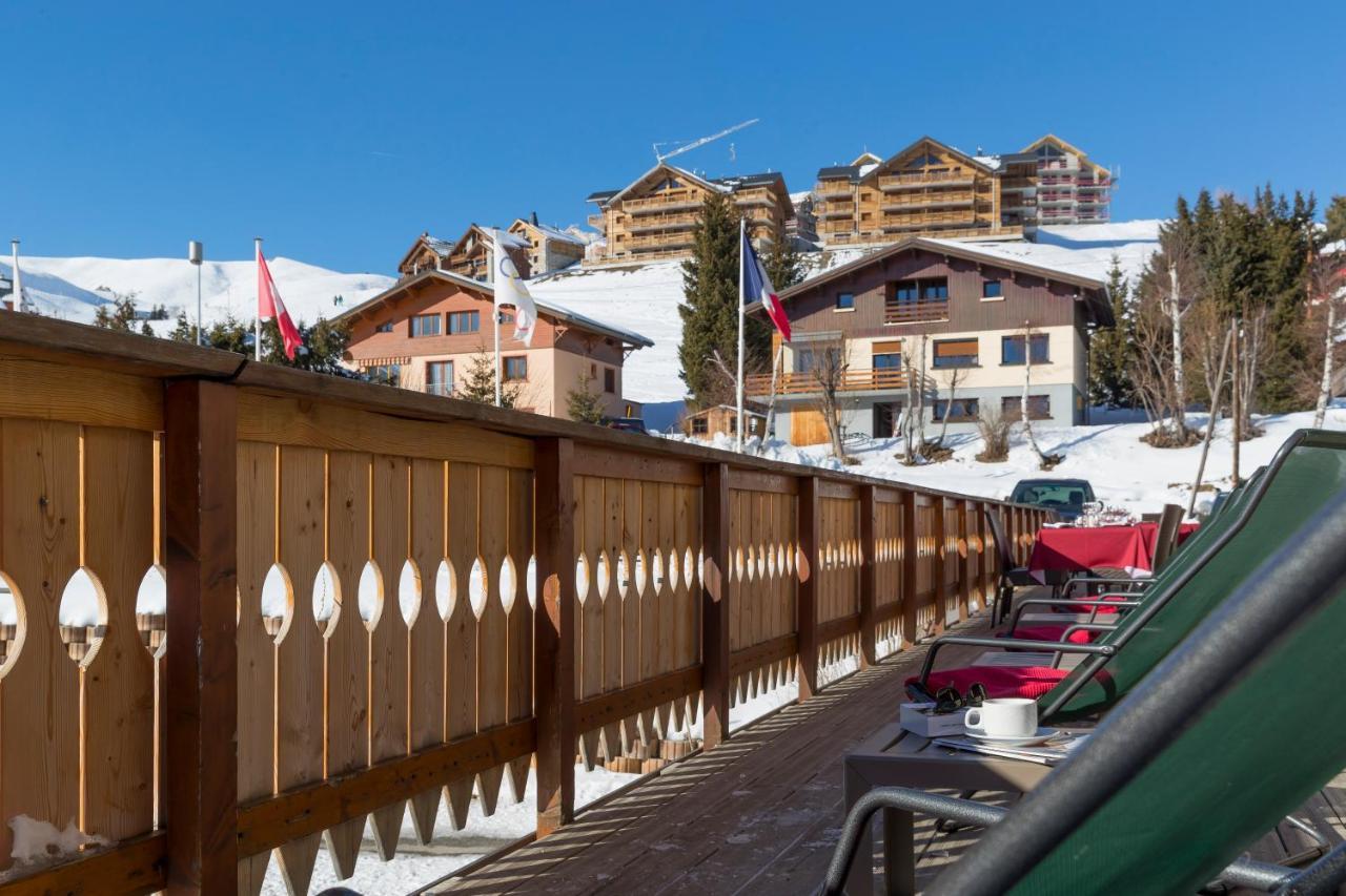 Hotel Les Soldanelles Fontcouverte-la-Toussuire Exterior foto