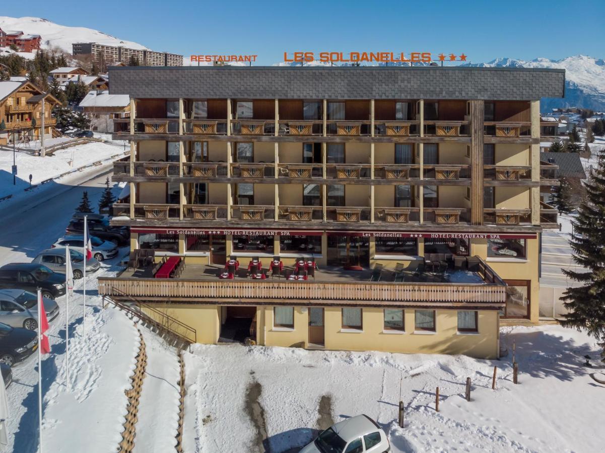 Hotel Les Soldanelles Fontcouverte-la-Toussuire Exterior foto